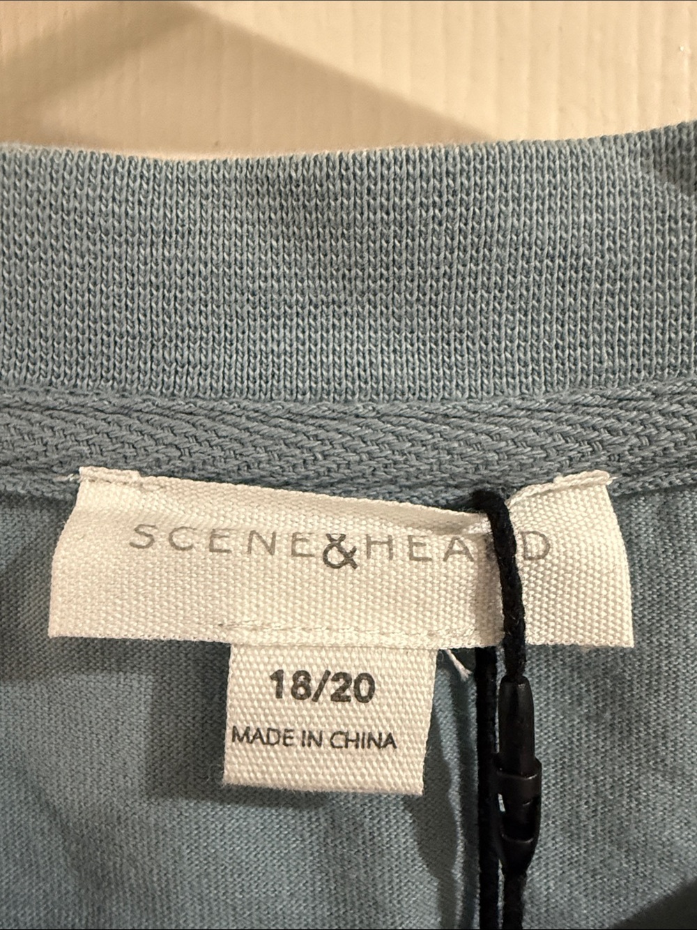 Scene & Heard Crewneck Tee with Pocket size 18/20 boys - Picture 2 of 4